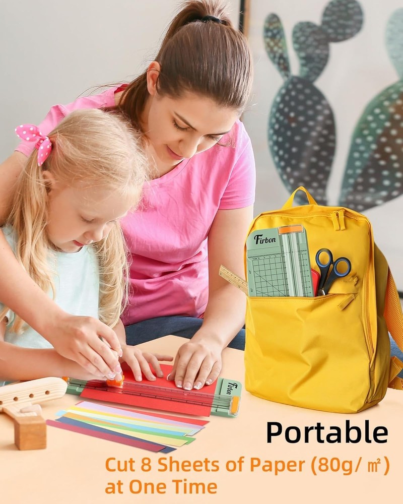 Versatile A5 Morandi Paper Cutter - Lightweight Trimmer for12 Crafts & Projects