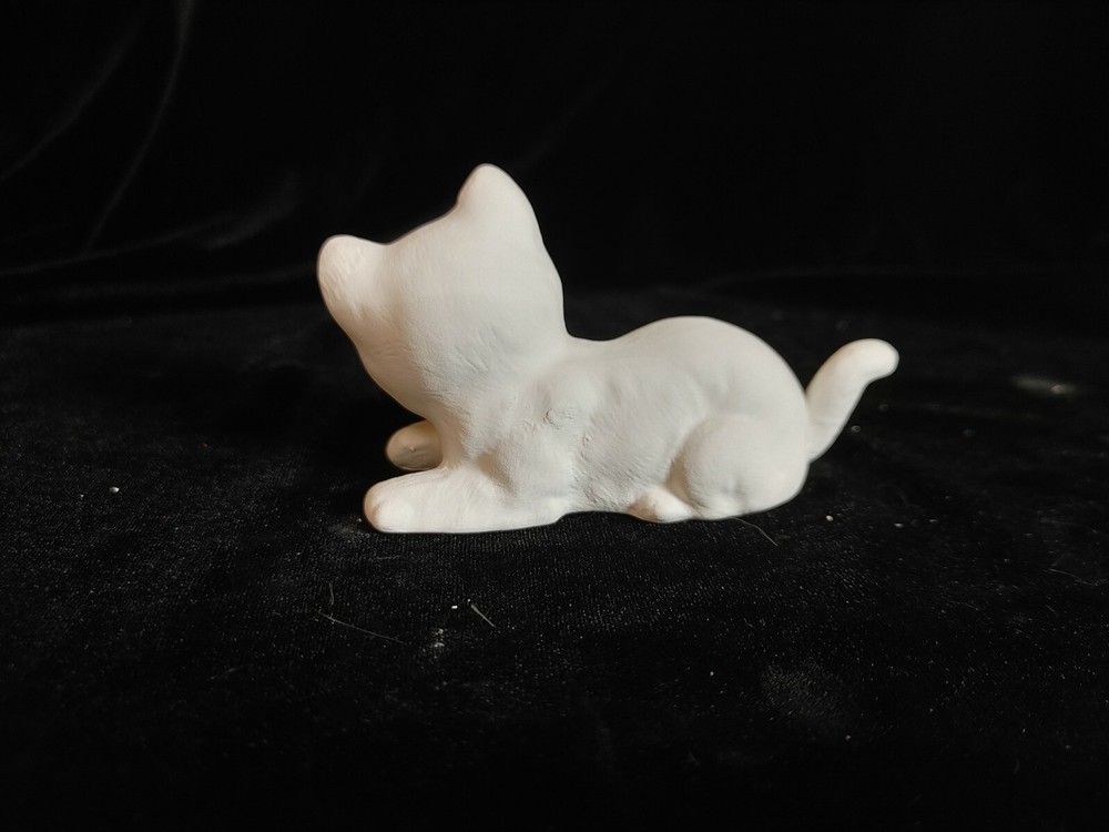 Cat / Kitten - Ceramic Bisque Ready to Paint