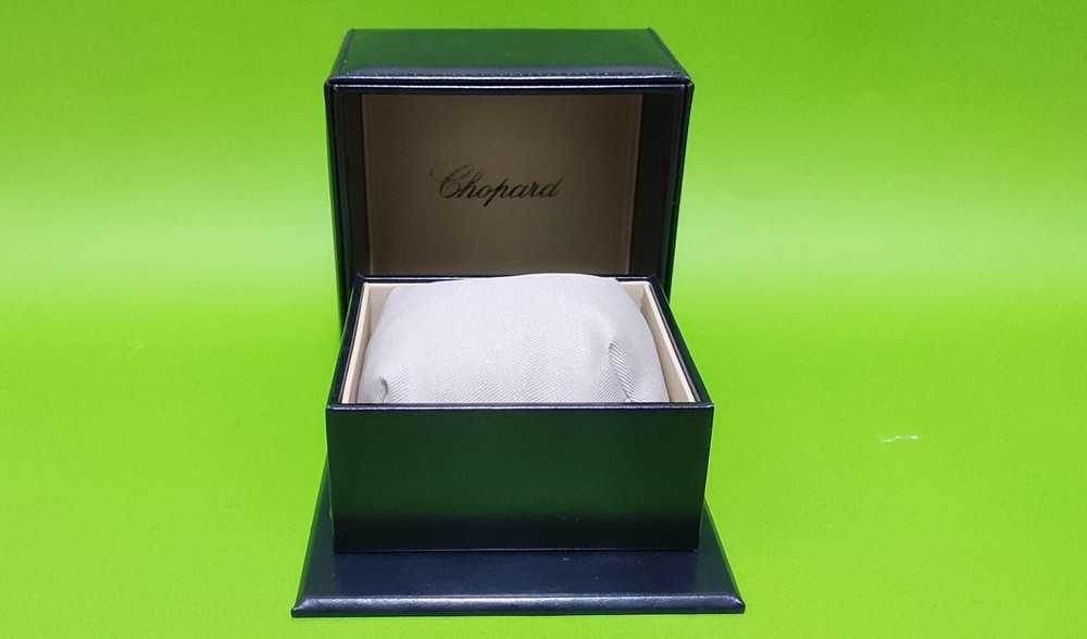 SHOPARD watch Box presentation box black empty box