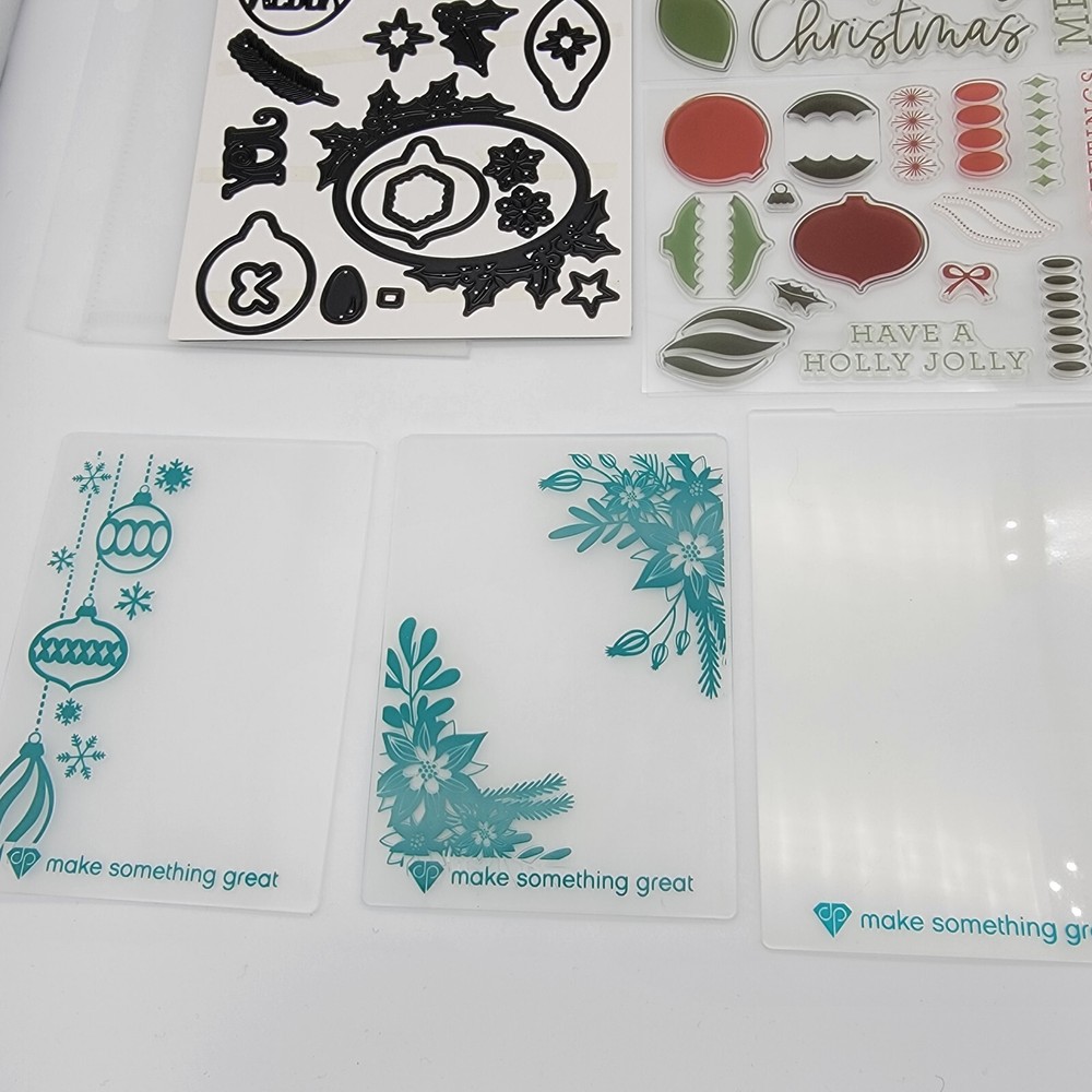 Diamond Press - Holiday - Stamp & and Die Kit
