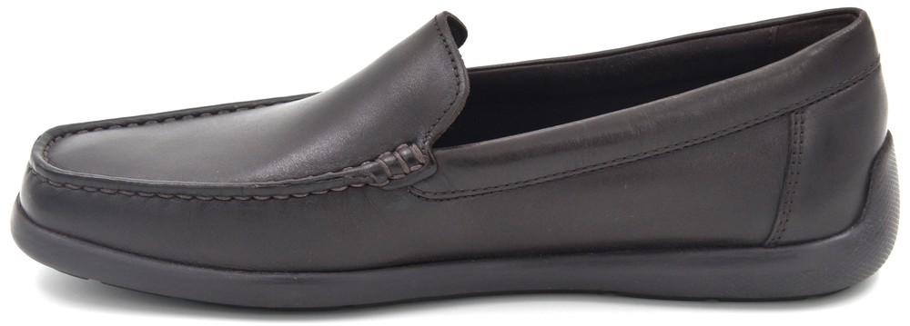Geox Men's Devan Loafer Leather Brown