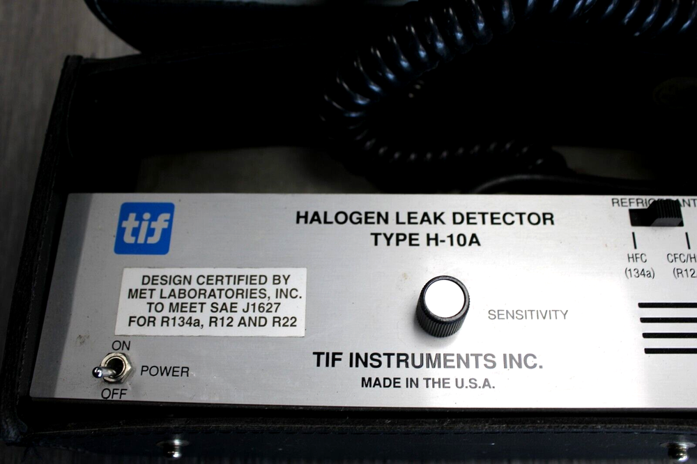 TIF Halogen Leak Detector Type H-10A with Case