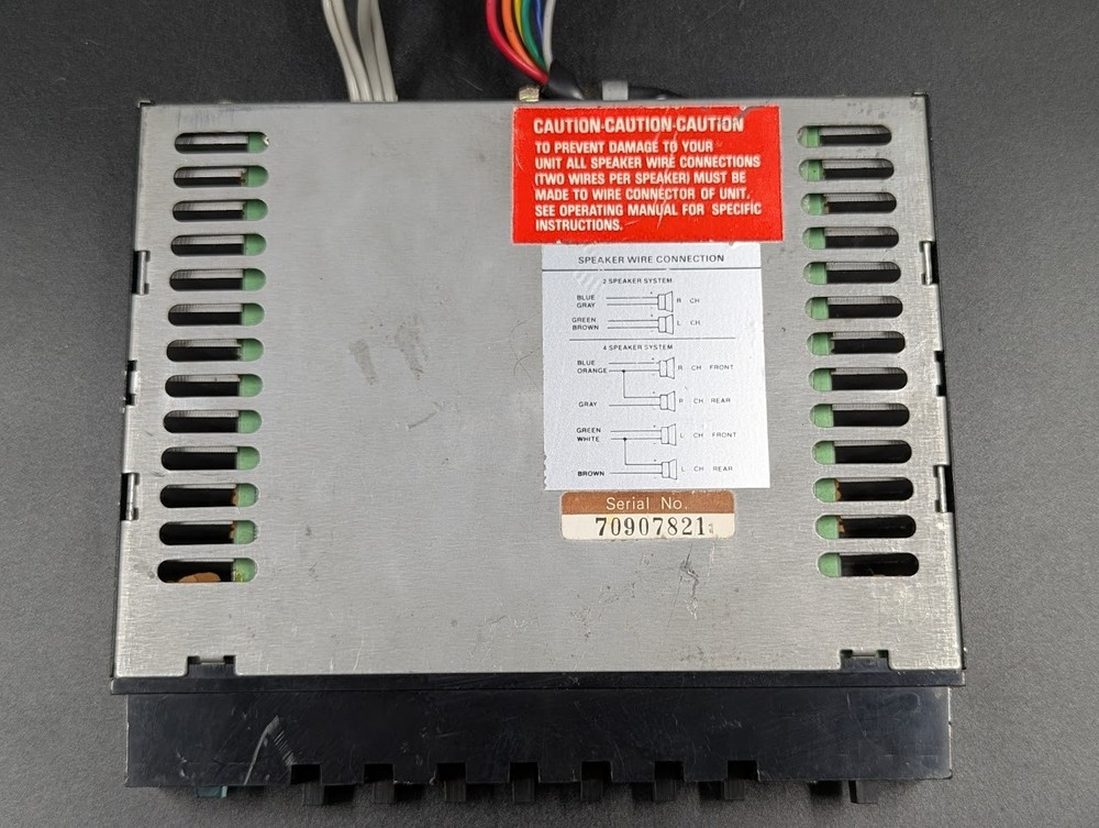 Sherwood EQA-280 Graphic EQ AMP - Untested