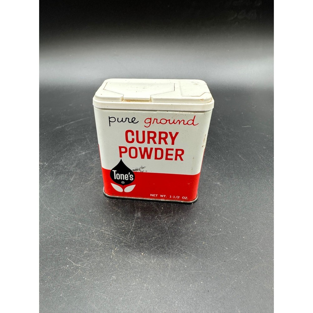 Vintage Tone's Ground Curry Powder Tin