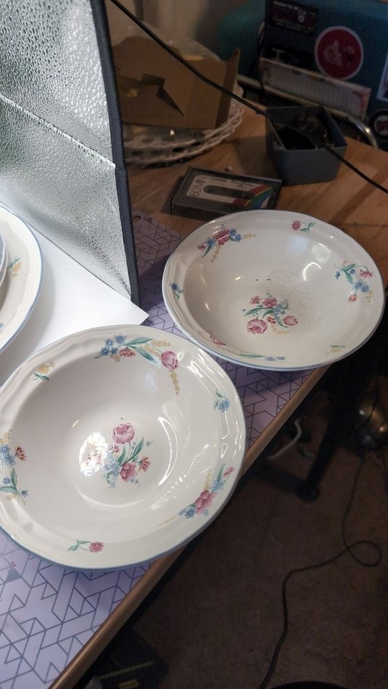 Tienshan Stoneware Floral Dinnerware Set