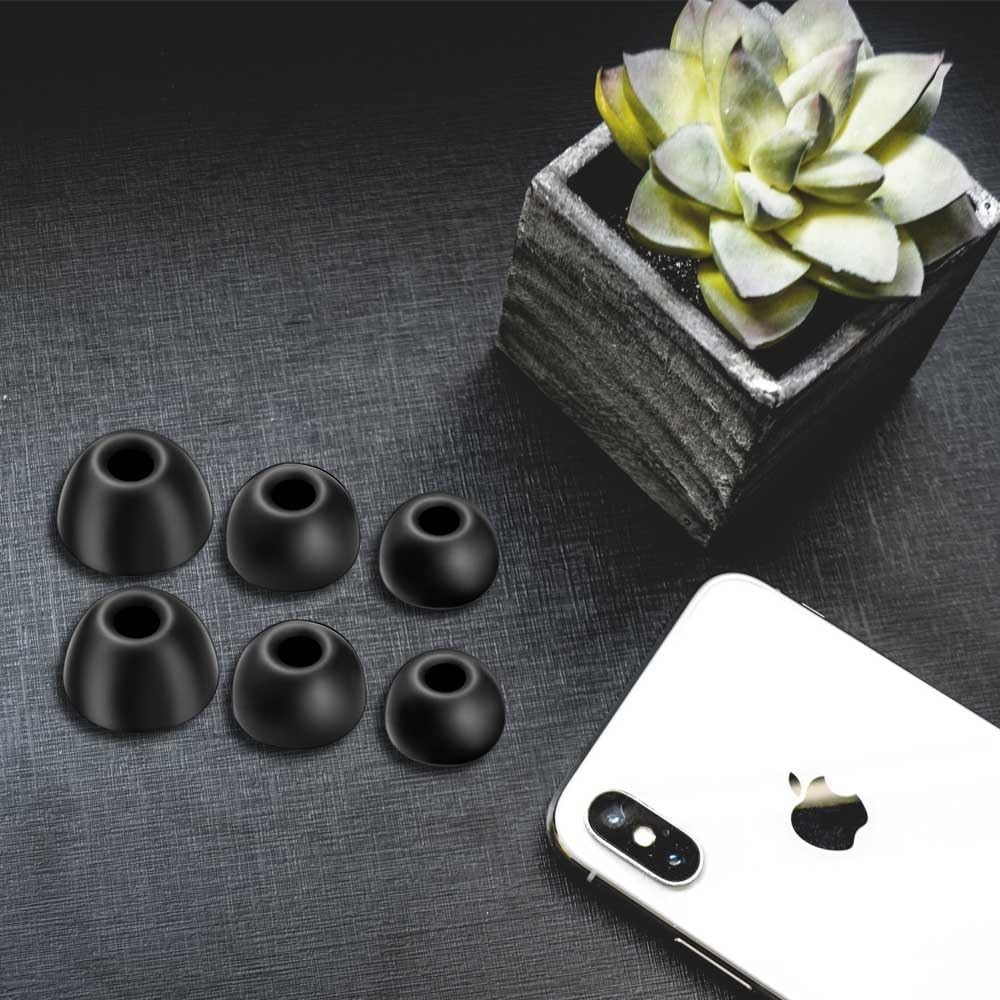 Replacement Eartips for Beats Studio Buds/Fit Pro/Studio Buds+, black