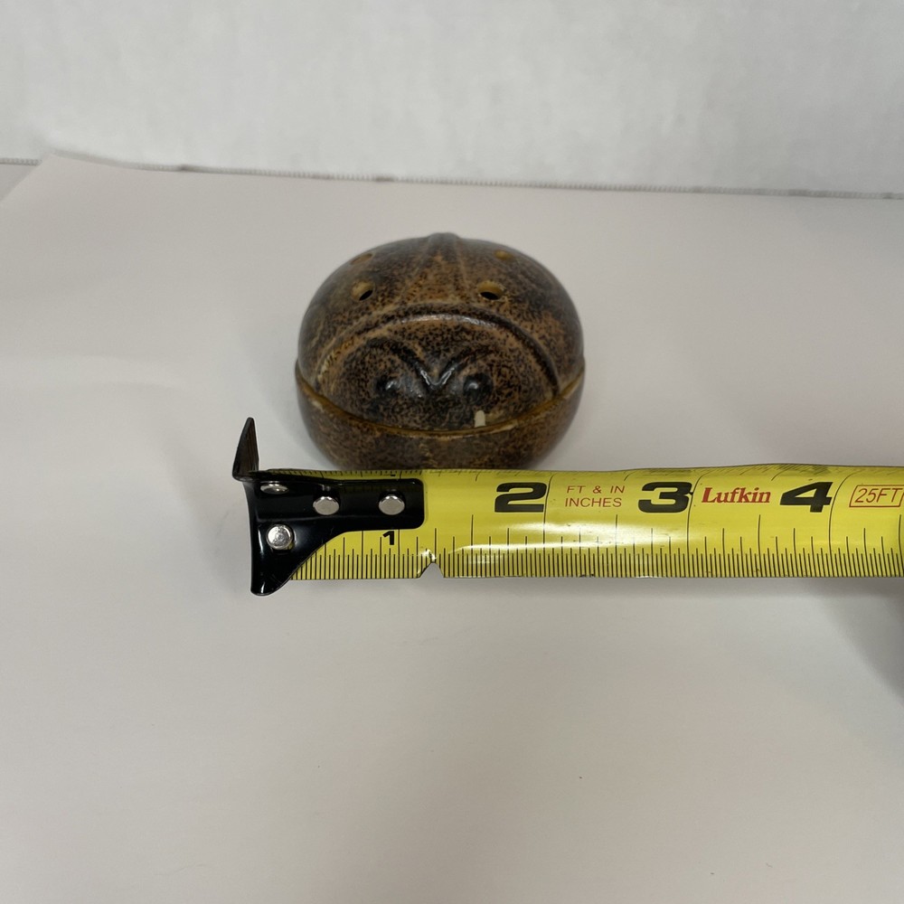 Vintage Ceramic Ladybug Incense Burner
