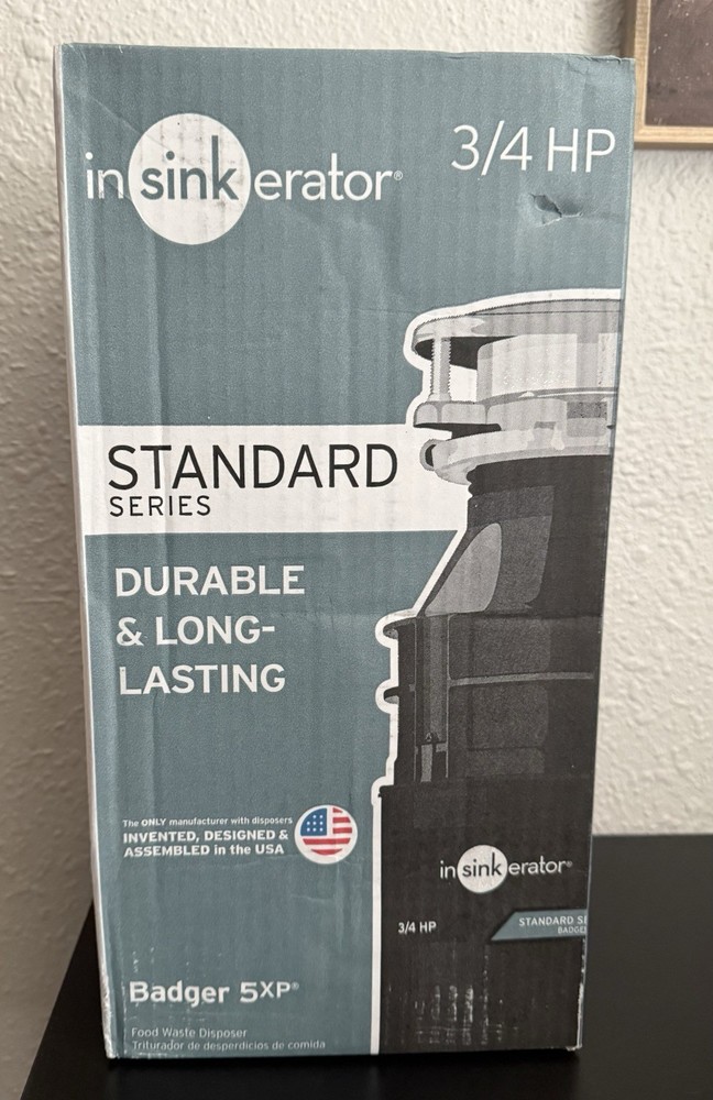 InSinkErator Badger 5XP 3/4 HP Continuous Feed Garbage Disposal