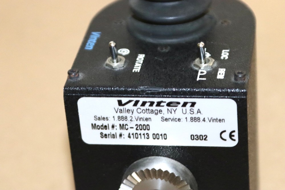Vinten MC-2000 Robotic Controller Motorized Rotate Head.with handle, Data wire