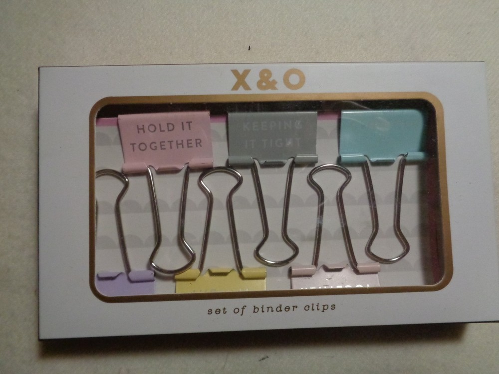 Binder Clips (New) Pastel Binder Clips