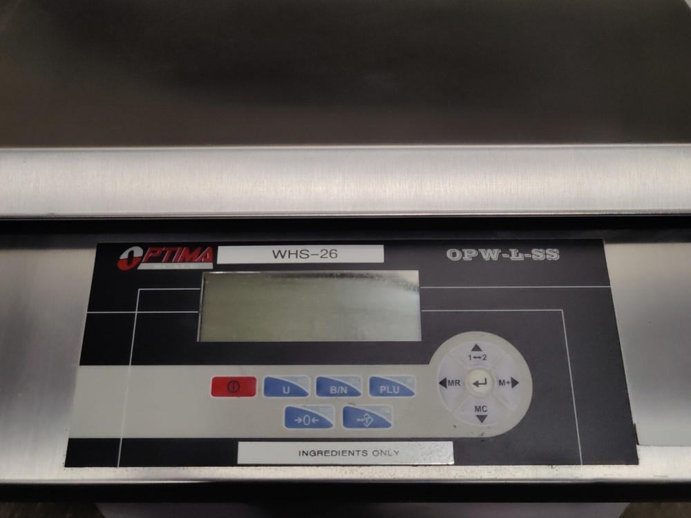 Optima Scale Model OPW-L-SS