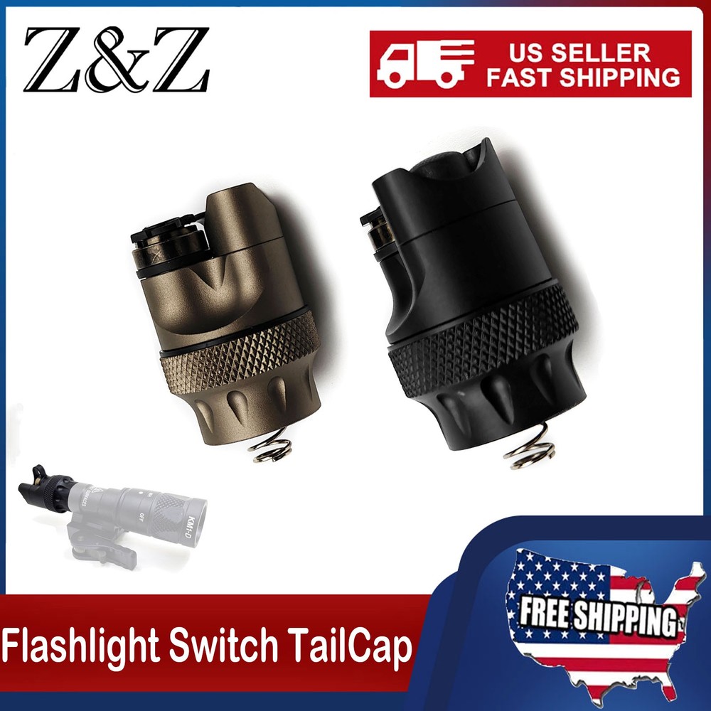 Tactical Tail Cover Switch Dual Function Switch For M300 M600 Series Flashlight