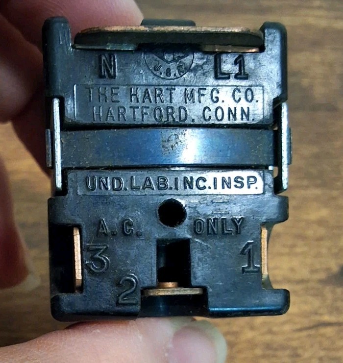 Hart OAK-249 Selector Switch PAT. 2659792