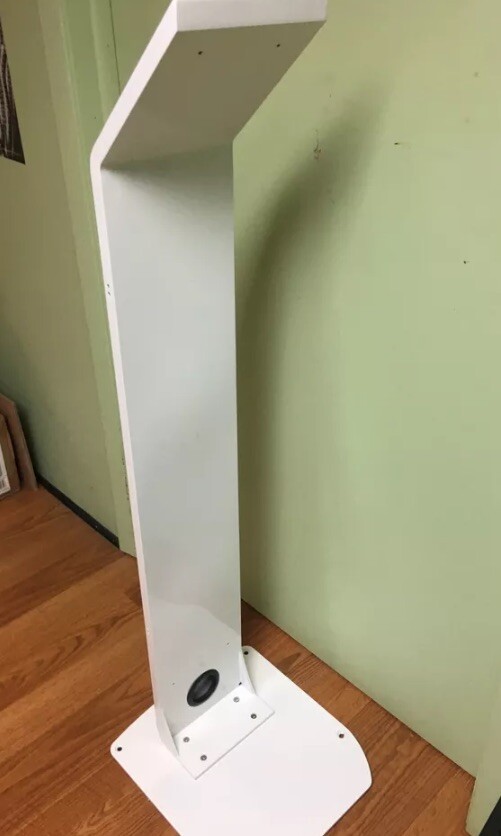 CTA Digital Paragon White Floor Stand Component For Kitting