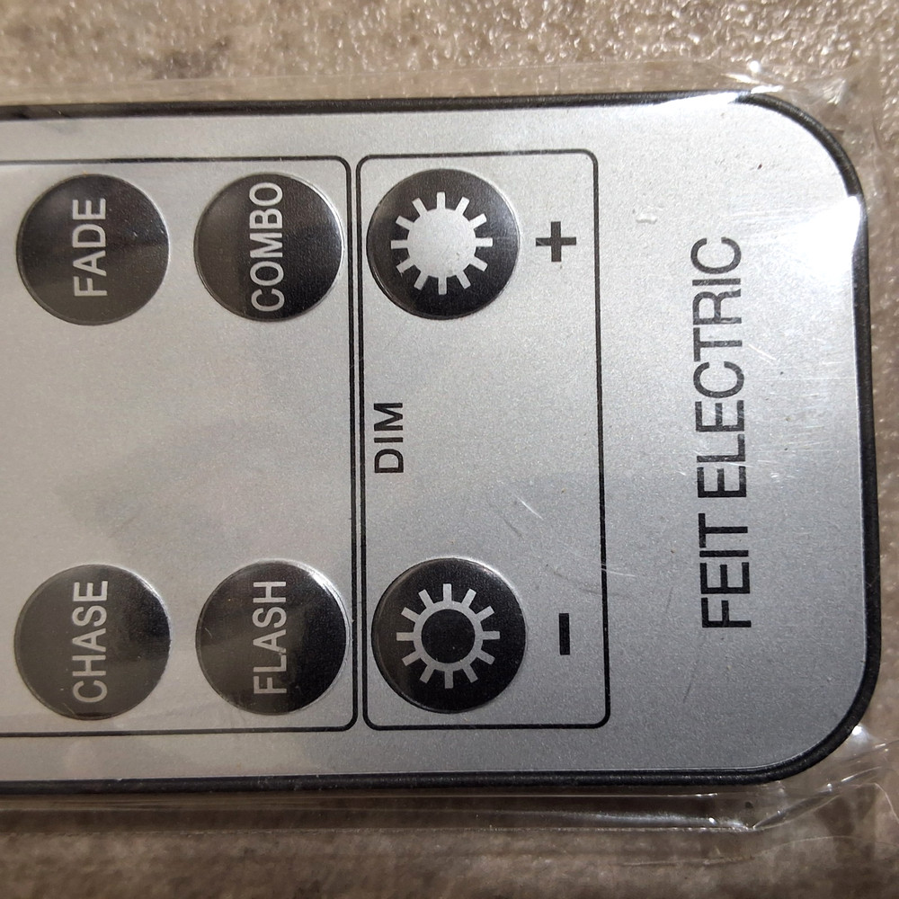 Feit Electric Remote Control Gray For Light Strings Replacement Part New Sealed