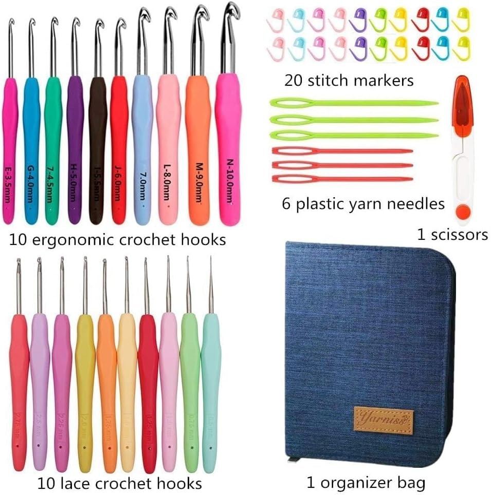 Ergonomic Crochet Hooks for Arthritic Hands