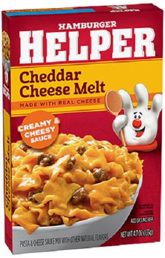 Hamburger Helper Cheddar Cheese Melt