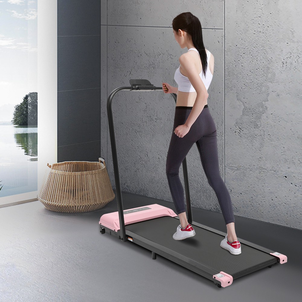 3HP Electric Treadmill Exercise Folding Walking Pad Jogging Machine LED Display