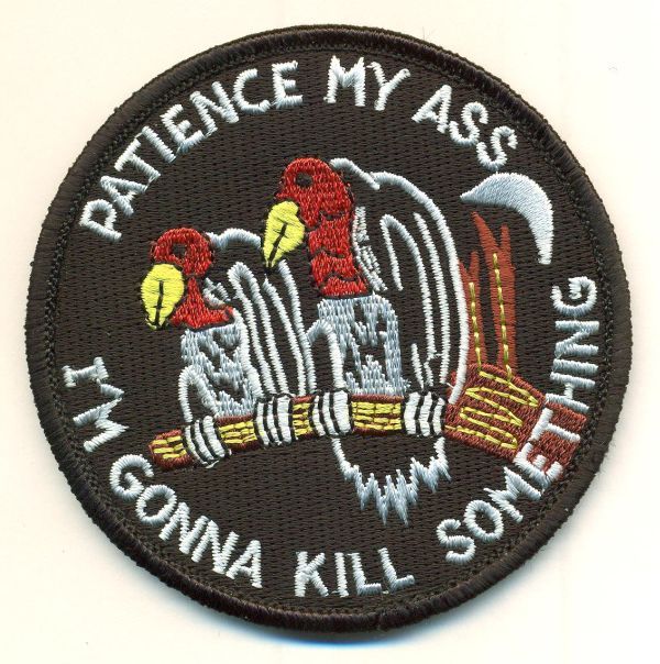SNIPER PATCH - PATIENCE MY ASS -  SNIPE05