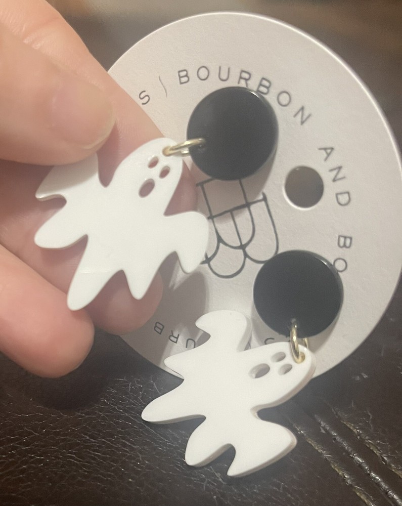 Bourbon And Boweties The Ghost Earrings