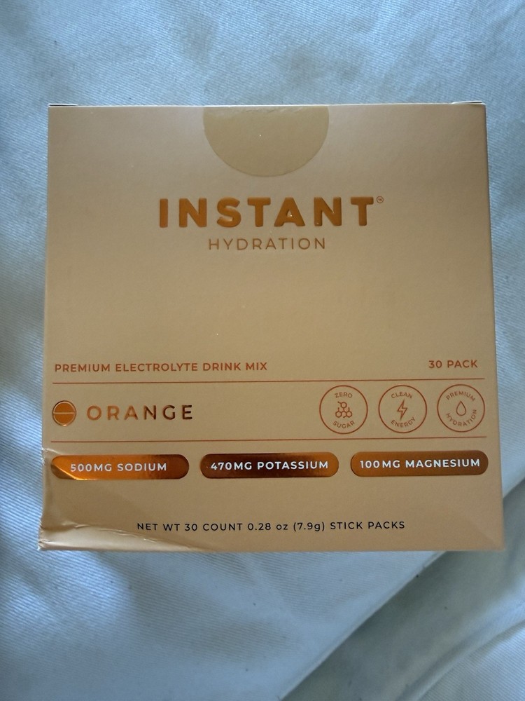 Unopened Never Used Hydration Packs 30