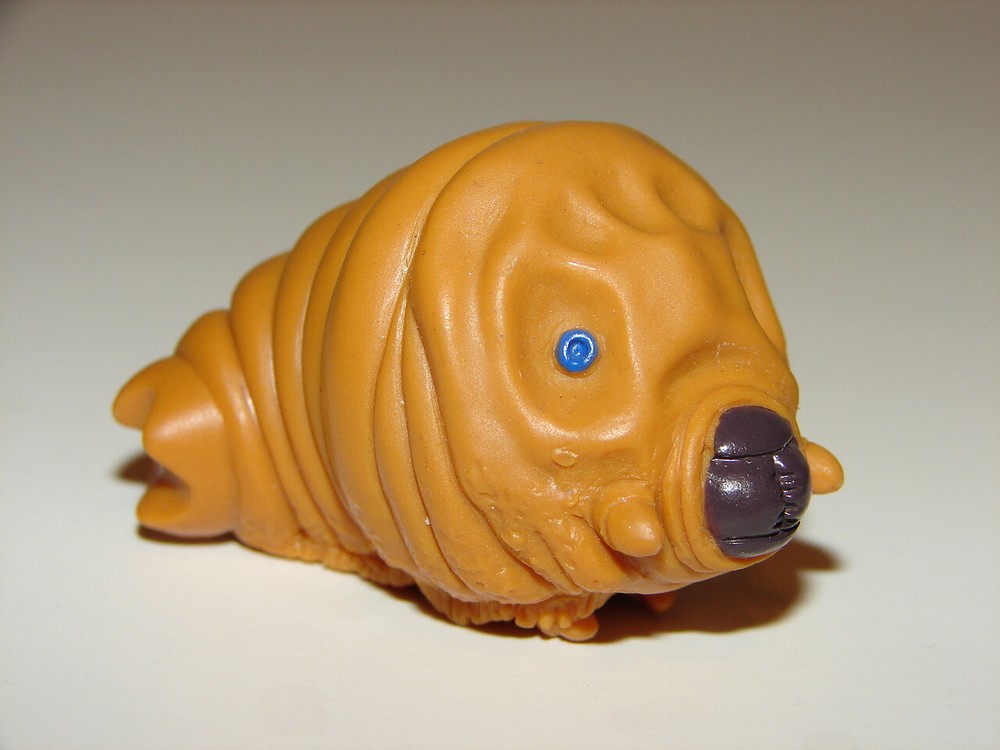 SD Sofubi Mothra Larva Figure from Godzilla Sofubi Set 1! Gamera