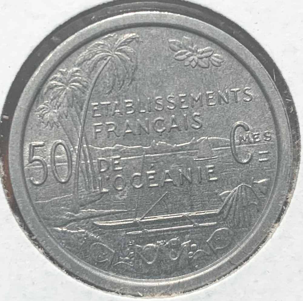1949 French Oceania - 50 Centimes