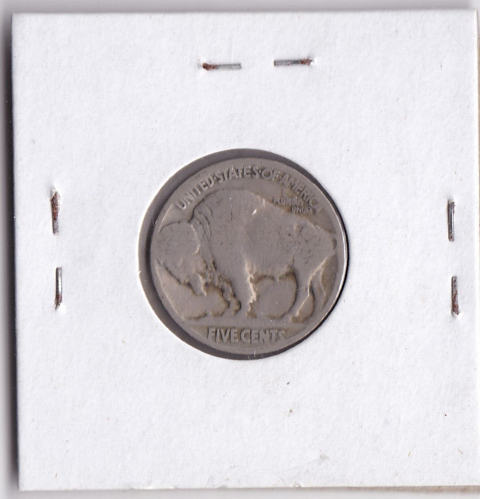 1917 Buffalo Nickel Acid Dated L7