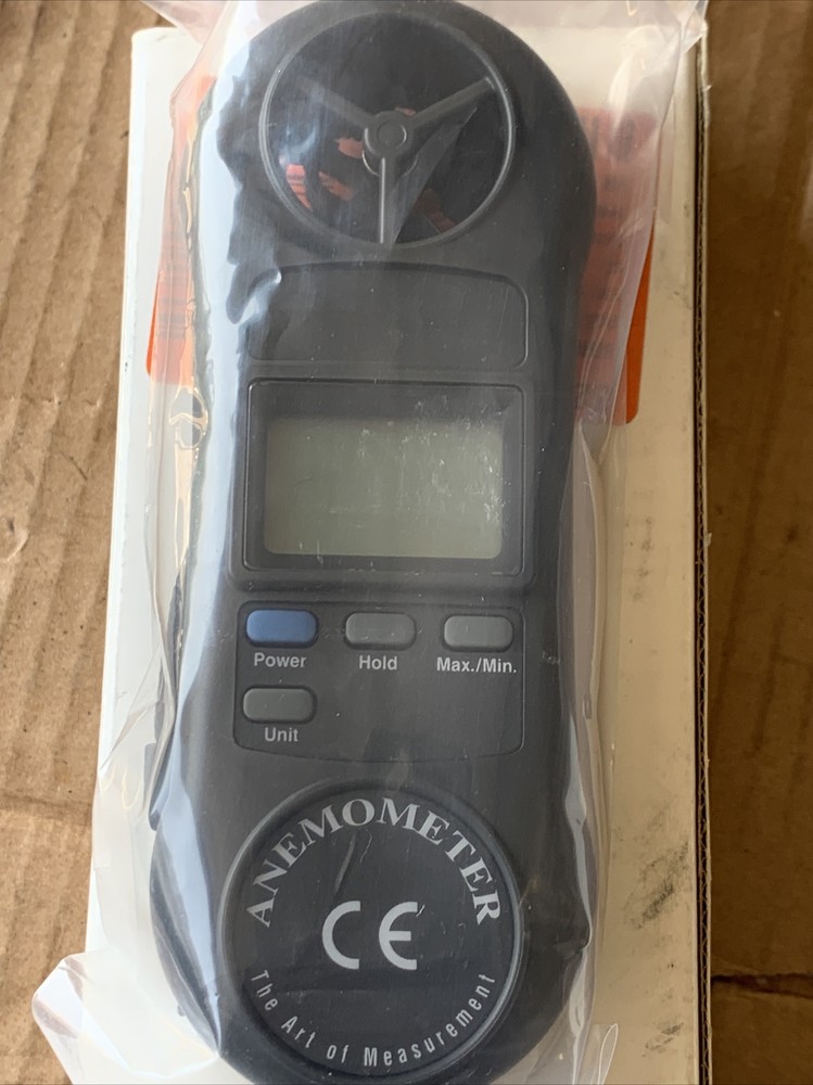 General Tools DAF800 Mini Digital Airflow Meter - Compact Design, Accurate Readi