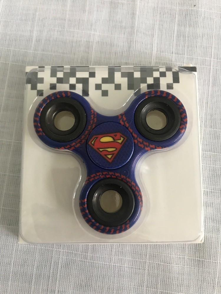 Superman Metal Fidget Spinner DC Comics