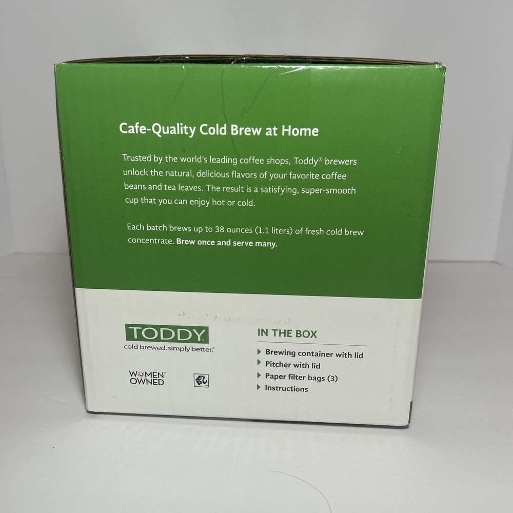 Toddy Essential Brewer Cold Brew Coffee Maker
