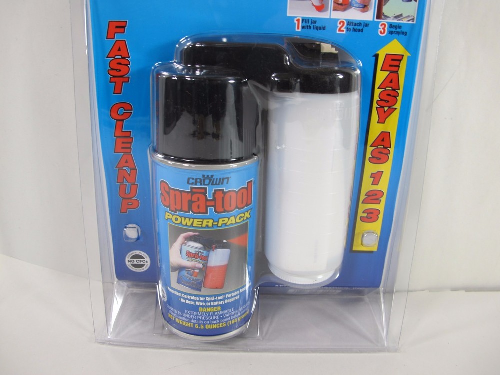 Crown Spra-Tool Spray Gun 8209 Kit includes Power-Pack