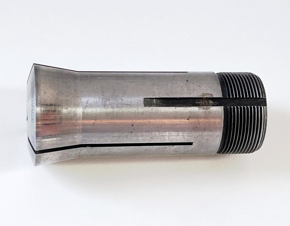 .245" HARDINGE 5C Round Collet External & Internal Threads USA Flat Top
