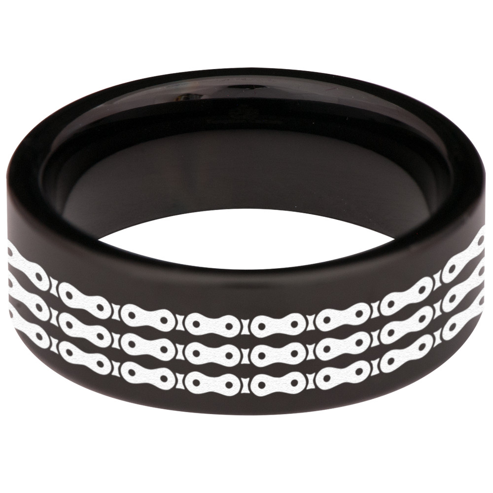 Bike Tungsten Carbide Ring