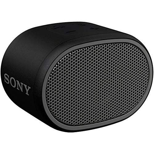 Sony Wireless Portable Speaker Waterproof Bluetooth with Microphone Black