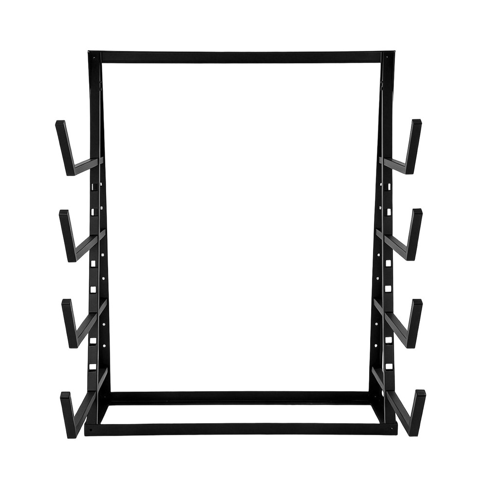 2000LBS 4-Tier Floor Standing Horizontal Storage Rack for Lumber/Pipe Adjustable