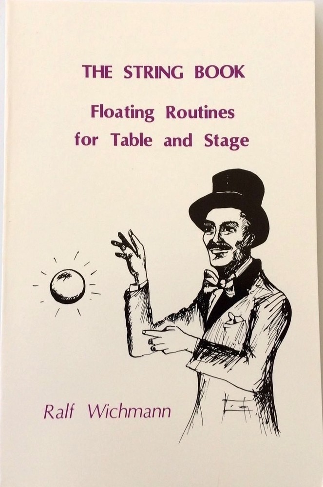 STRING BOOK Invisible Thread Floating Magic Trick Elastic Levitation Ball Stage
