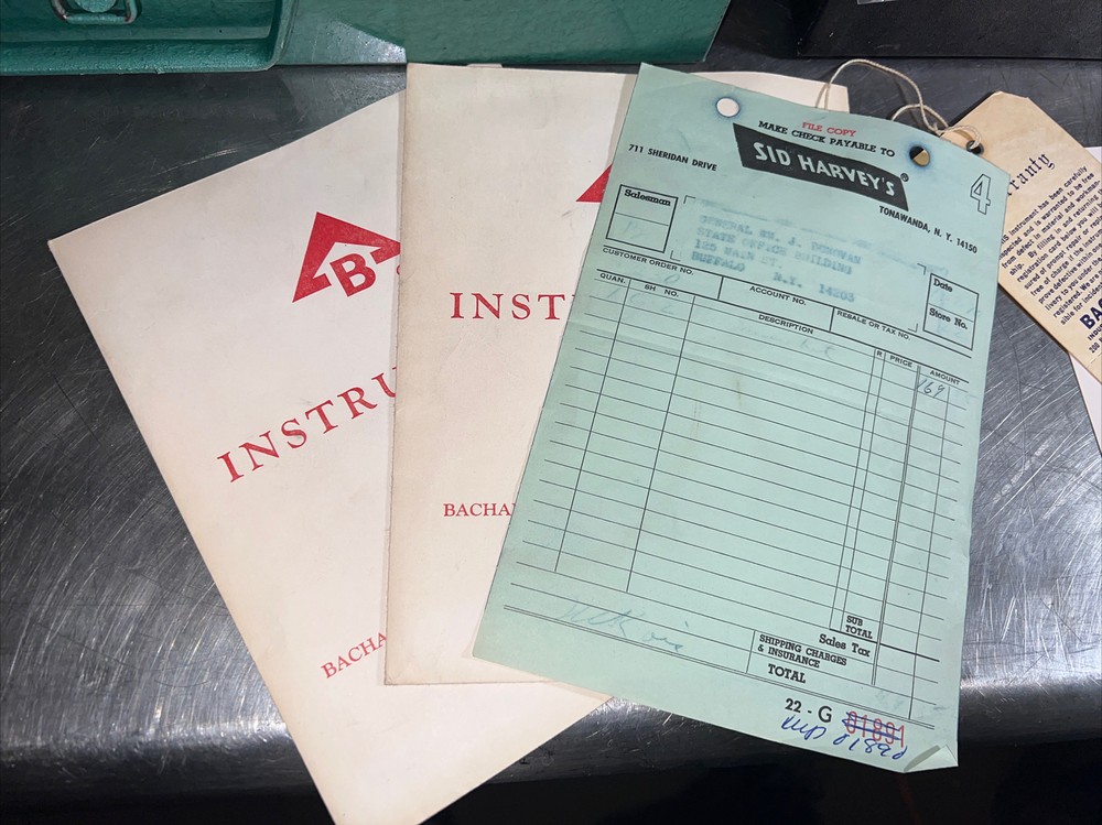 BACHARACH FYRITE GAS ANALYZER KIT