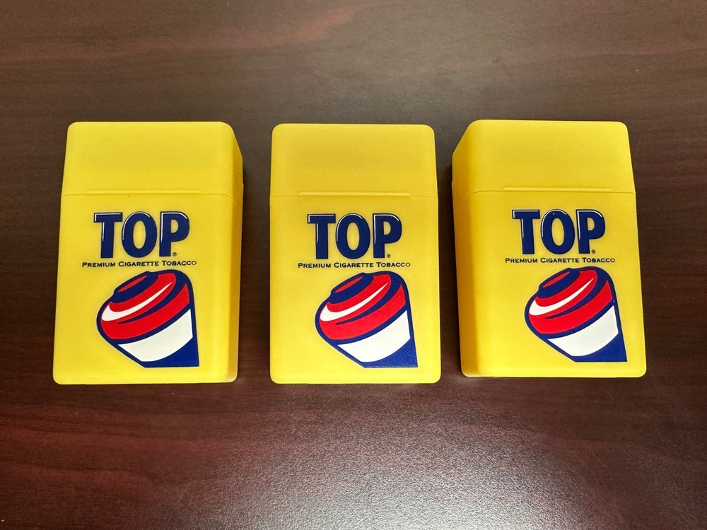 TOP King Size Cigarette Strong Hard Box Case -3 PACKS