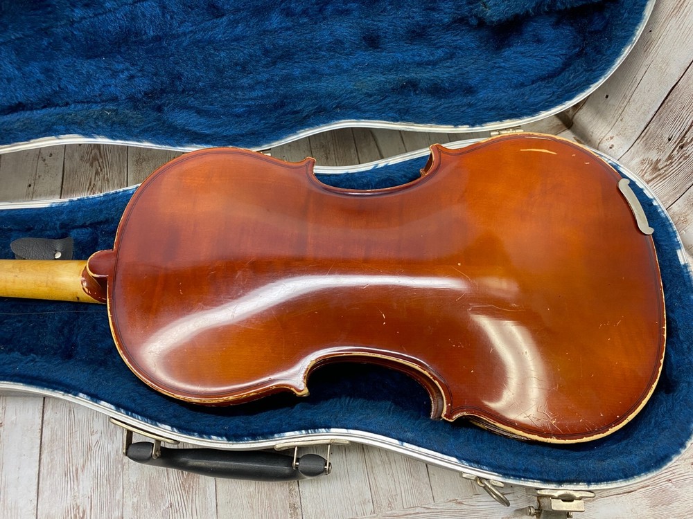 Glaesel Shop Adjusted VI401E4 4/4 Violin w/Hard Shell Case