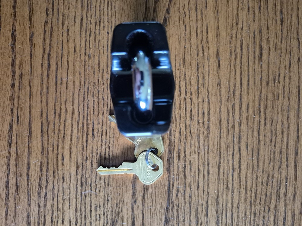 Master Lock 6325Ka Padlock, Keyed Alike, Partially Hidden Shackle, Rectangular