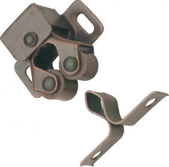 (5 Pack) Bronze Double Roller Catch and Strike DL-C625-AC