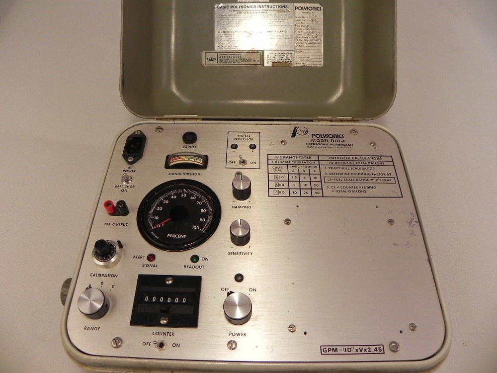 Polysonics Hydra Ultrasonic Flowmeter DHT-P