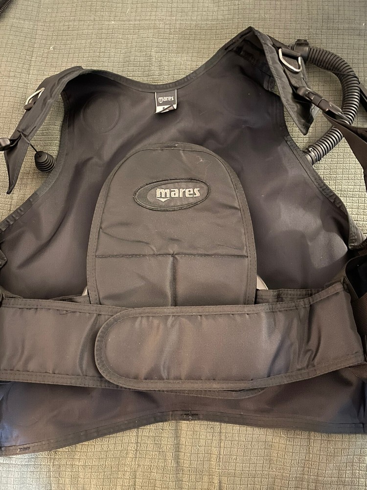 Mares Scuba Vest- Vector Origin - Black- size Large