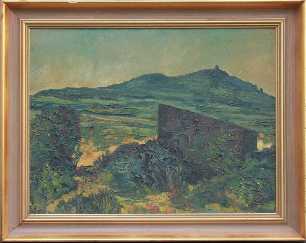 Mountain Landscape Oil Painting