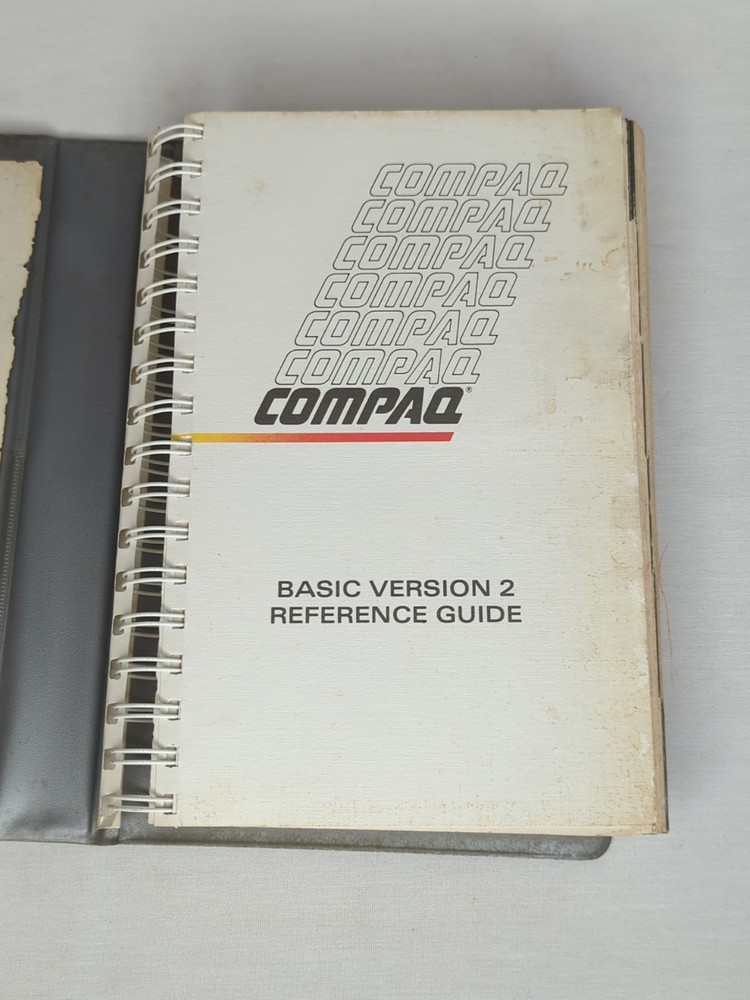 Compaq Basic Version 2 Reference Guide 100632