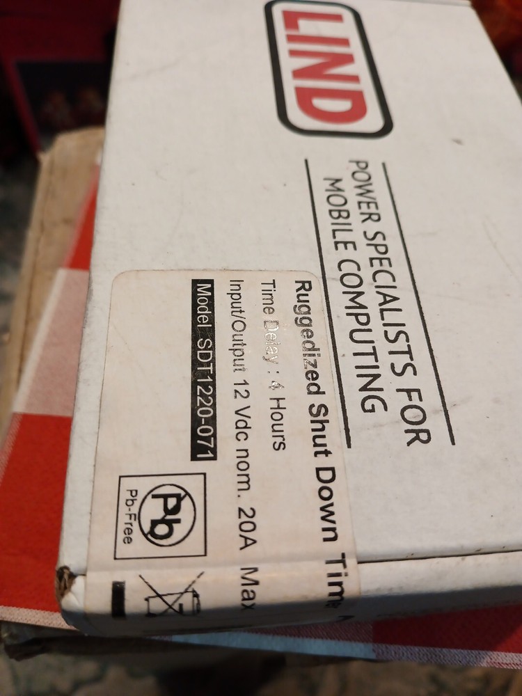 LIND Shut Down Timer Model SDT 1220-071