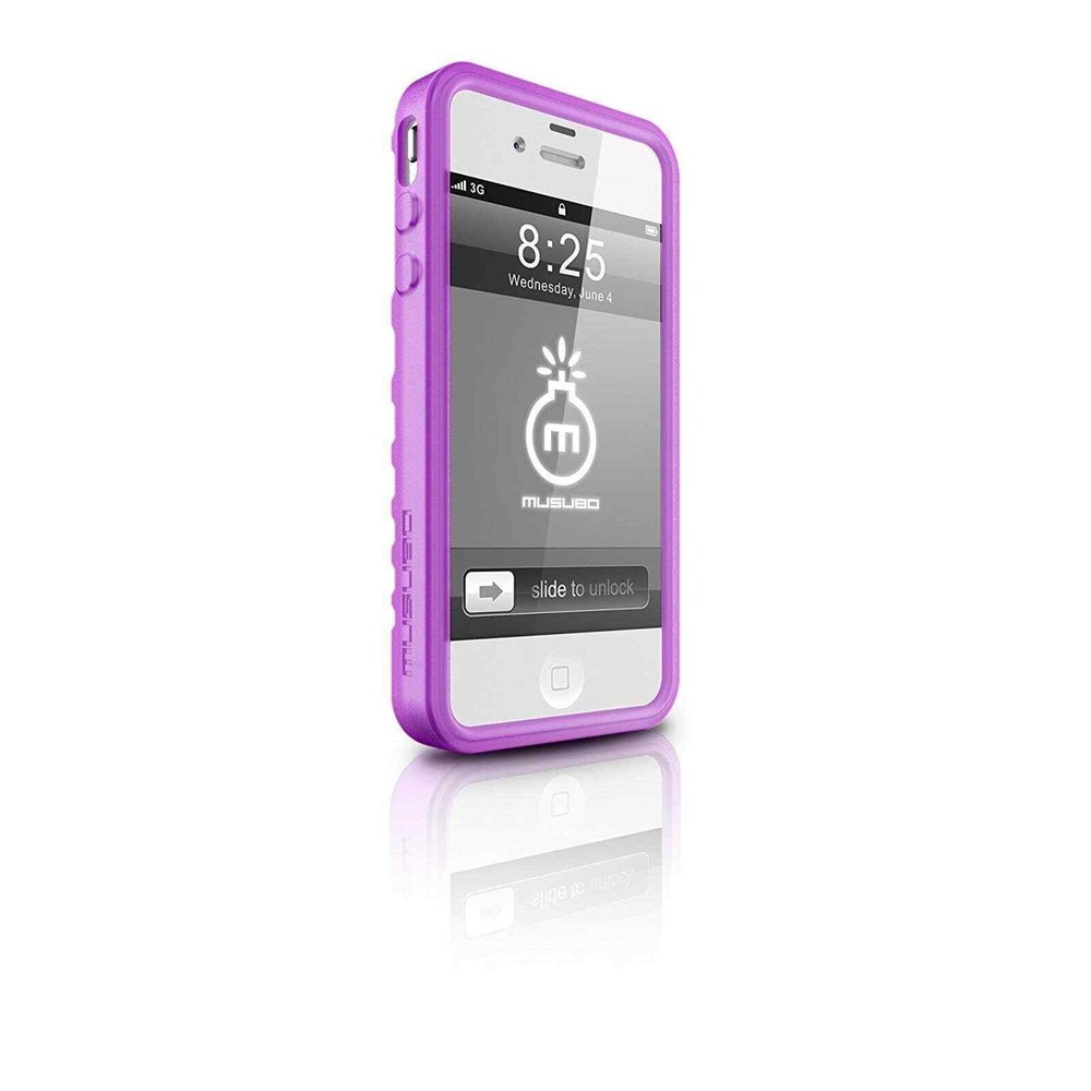 Musubo iPhone 4/4S Case, Purple MU11007PE