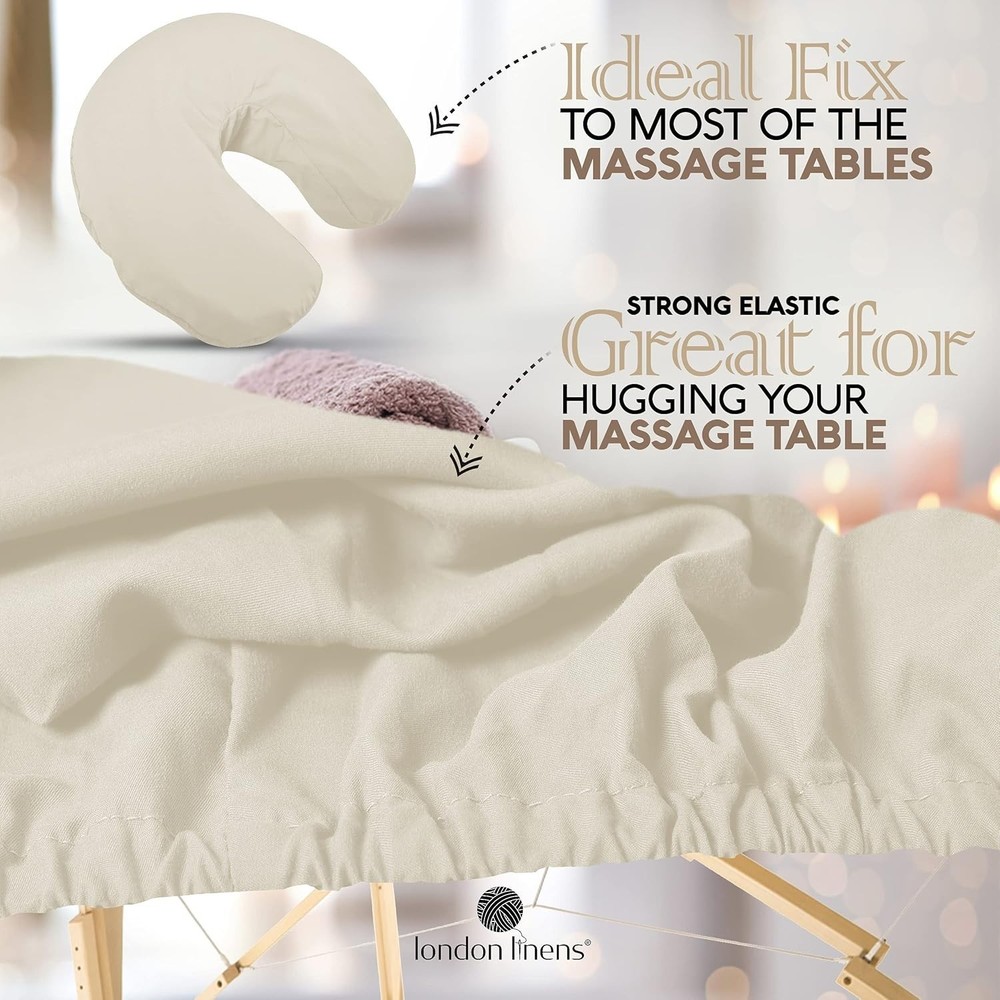 Luxury Microfiber Massage Table Sheets Set - Ideal Fit & Softness for Therapists