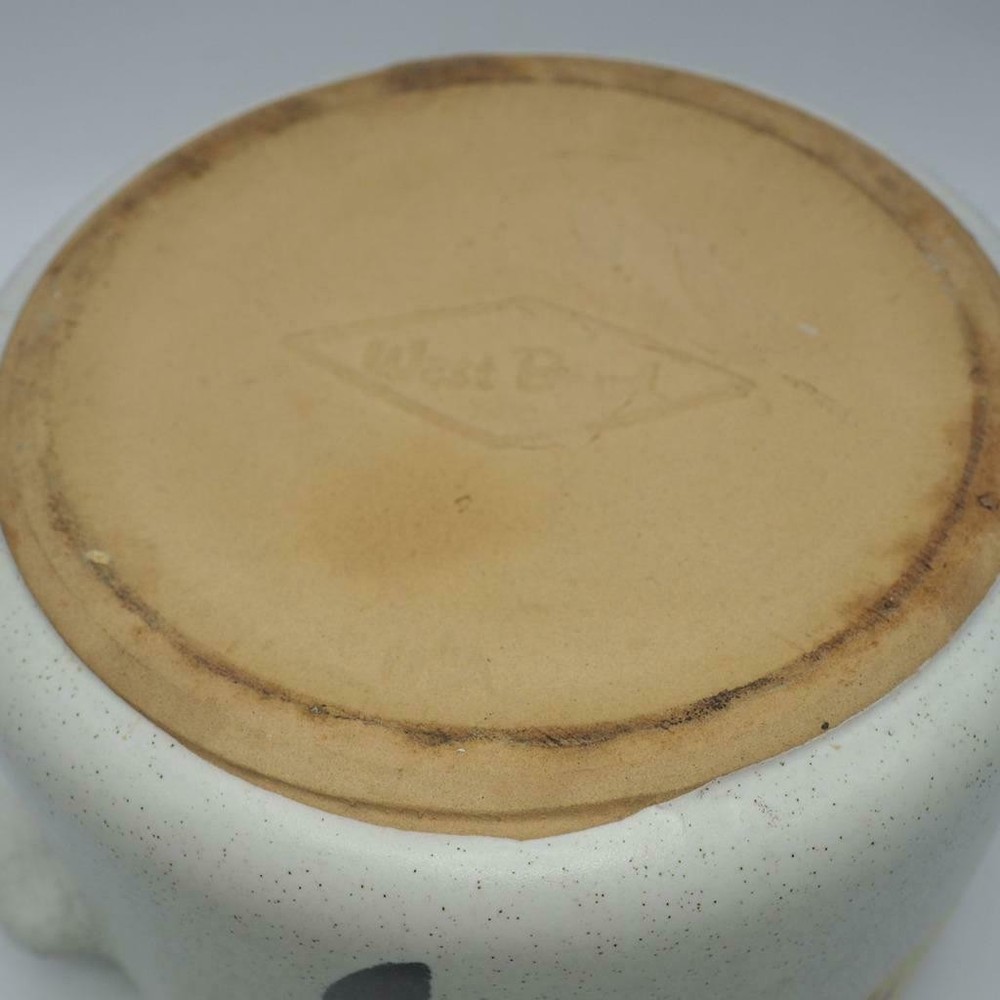 West Bend 2 Qt Crock Stoneware Bean Pot